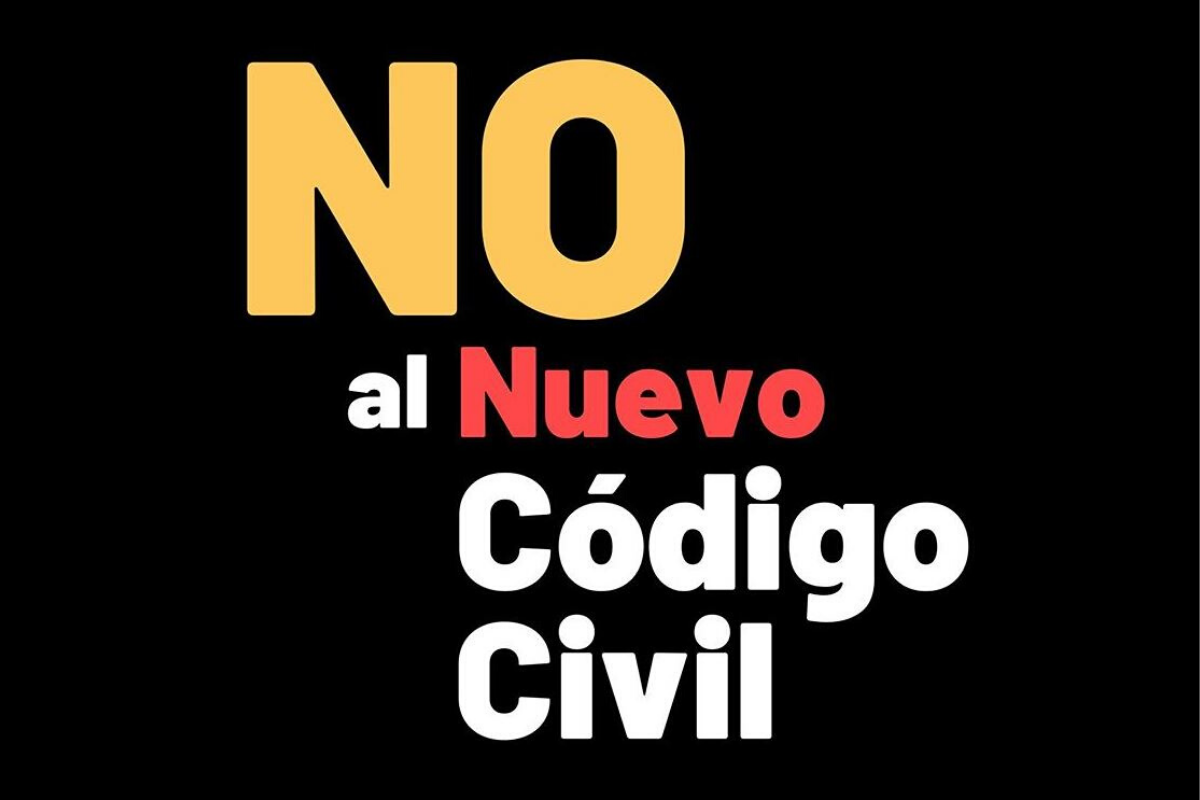 No al nuevo código civil