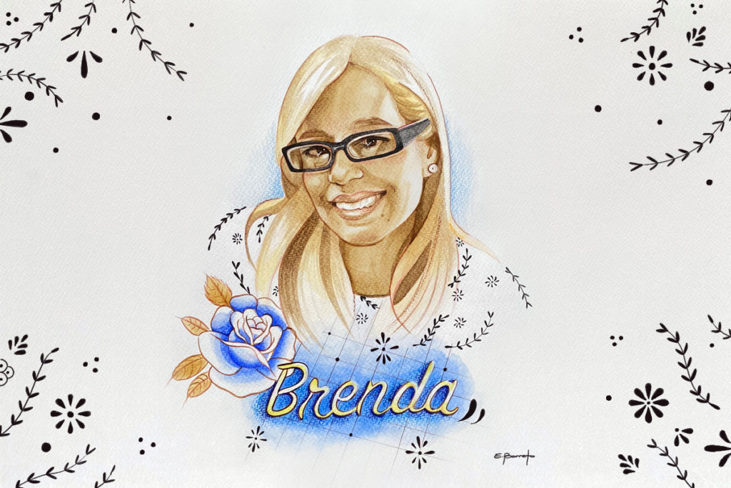 Brenda Pérez - Ilustración de Elizabeth Barreto